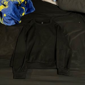 Shein black crew neck